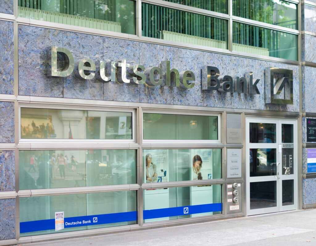 Filiale der Deutschen Bank in Berlin