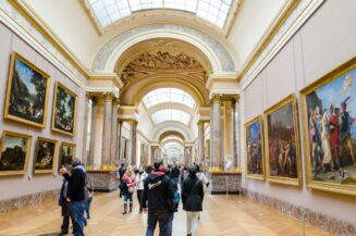 Kunstwerke im Louvre